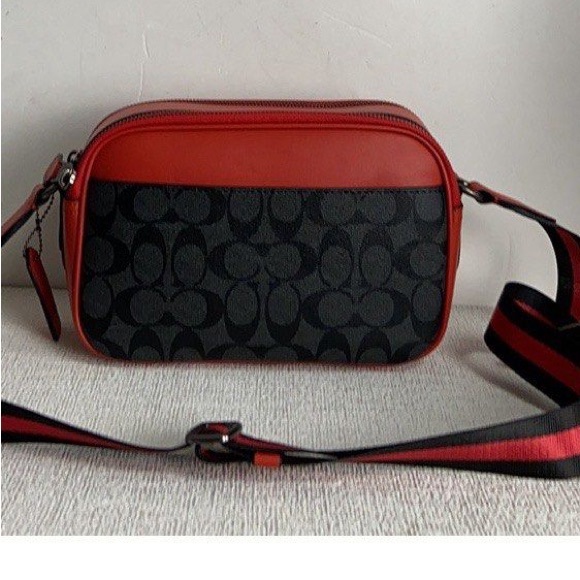 Graham Crossbody In Signature Canvas With Varsity
Motif-Gently used - Picture 2 of 5